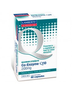 Co-Enzima Q10 200 mg · Lamberts · 60 Capsulas