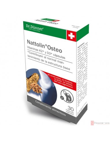 Nattolin Osteo · Dr. Dunner · 30 Capsulas