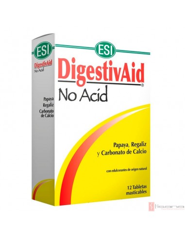 Digestivaid No acid · ESI · 12 tabletas
