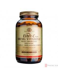 Ester-C® Plus 500 mg · Solgar · 50 Cápsulas