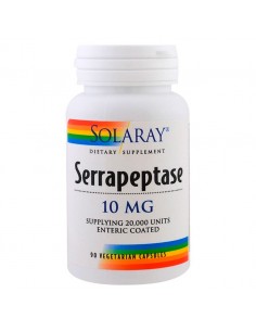 Serrapeptase · Solaray · 90 Capsulas