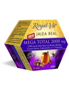 Jalea Real Mega Total 2000 Royal Vit · Dietisa · 20 Viales