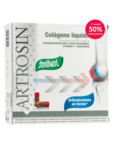 Pack 2ª Ud 50% Artrosin Colageno · Santiveri · 16 Viales