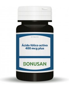 Acido Folico Activo 400 mcg Plus · Bonusan · 90 comp