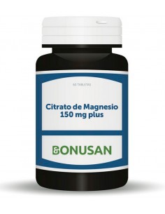Citrato de Magnesio 150 mg Plus · Bonusan · 60 Comprimidos
