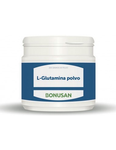 L-Glutamina Polvo · Bonusan · 200 gramos
