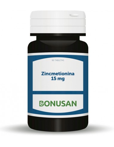Zincmetionina 15 mg · Bonusan · 90 comprimidos