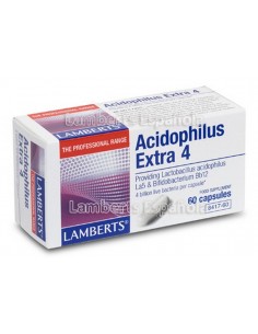 Acidophilus Extra 4 · Lamberts · 60 caps
