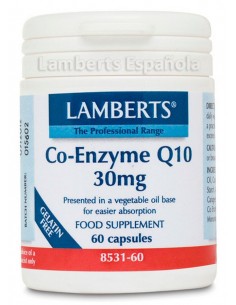 Co-Enzima Q10 30 mg · Lamberts · 60 caps