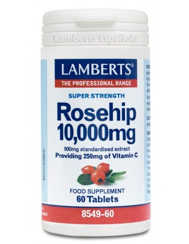 Escaramujo 10000 mg · Lamberts · 60 comprimidos
