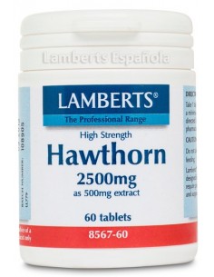 Espino Blanco 2.500 mg · Lamberts · 60 comprimidos