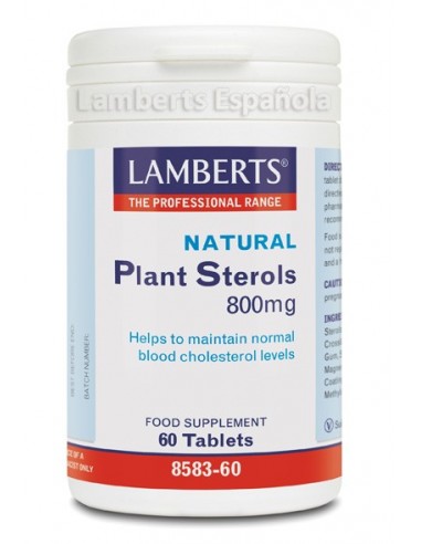 Esteroles Vegetales · Lamberts · 60 comprimidos