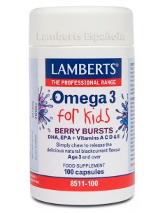 Omega 3 for Kids · Lamberts · 100 Caps