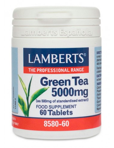 Te Verde 5000 mg · Lamberts · 60 comprimidos