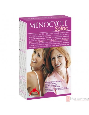 Menocycle Sofoc · Dietéticos Intersa · 30 perlas