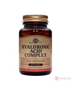 Acido Hialurónico Complex · Solgar · 30 comprimidos