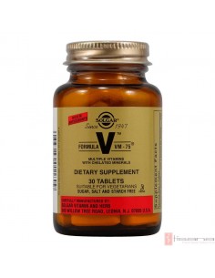 Formula VM-75 (uno al dia) · Solgar · 30 comprimidos