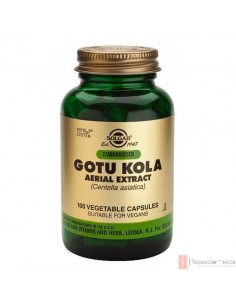 Gotu Kola Extracto Aereo · Solgar · 100 capsulas