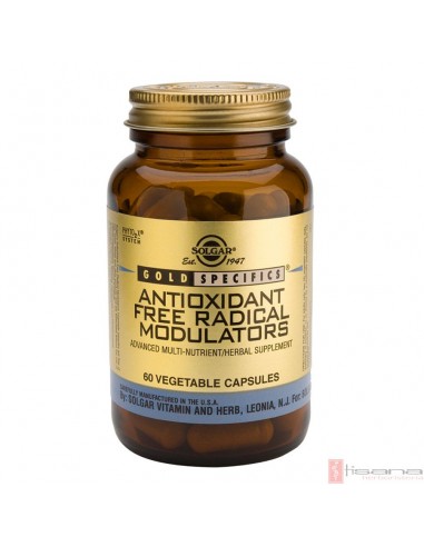 GS® Antioxidant Free Radical Modulators · Solgar · 60 capsulas