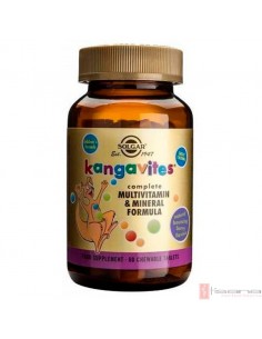 Kangavites Multi Frutas del Bosque · Solgar · 60 comprimidos