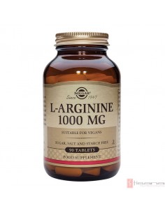 L-Arginina 1000 mg · Solgar · 90 comprimidos