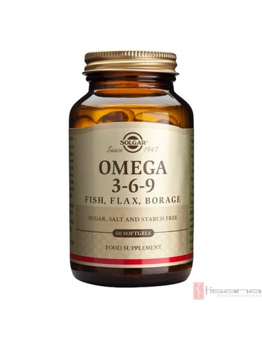 Omega 3-6-9 · Solgar · 60 capsulas