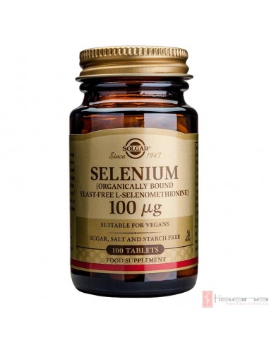 Selenio 100 ?g · Solgar · 100 comprimidos