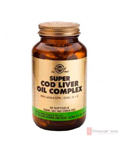 Super Cod Liver Oil Complex · Solgar · 60 capsulas