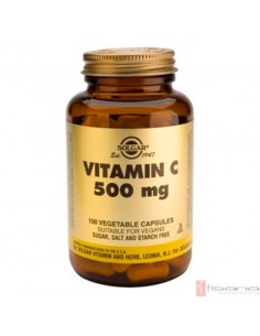 Vitamina C 500 mg · Solgar · 100 capsulas